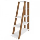 Estante Para Livros Star Freijó/branco - Artany Móveis