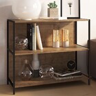 Estante Para Livros Steel Quadra Baixa 2 Prateleiras Vermont/