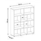 Estante Para Livros Style Book Naturale - Pnr Móveis