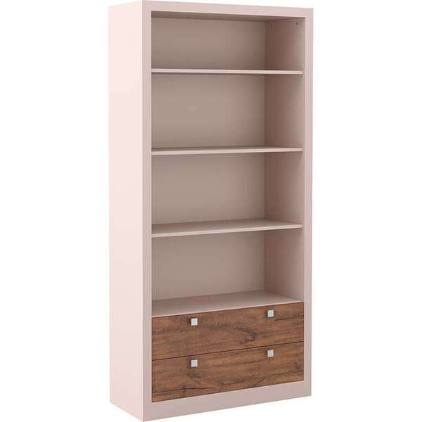Estante Para Livros Tc601 - Dalla Costa - Fendi / Nobre | Leroy Merlin