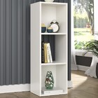 Estante Para Livros Torre 2 Prateleiras 900 Branco - Falkk