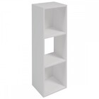 Estante Para Livros Torre 2 Prateleiras 900 Branco - Falkk
