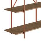 Estante Para Livros Tube 6 Prateleiras Vermont/cobre – Artesa