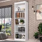 Estante Para Livros Vancouver Branco - Hecol