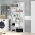 Estante Para Livros Xangai 10 Prateleiras Preto - Politorno