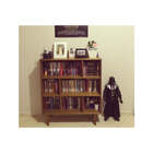 Estante Para Sala Charme - Doce De Leite Escovado - Meu Móvel