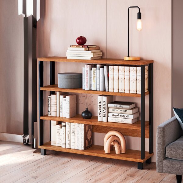 Estante Para Sala De Estar Metrópole Freijó/preto