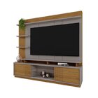 Estante Para Tv 65 Polegadas Vinhedos Grigio Fosco / Amendoa