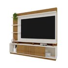 Estante Para Tv 65 Polegadas Vinhedos Off White / Amendoa