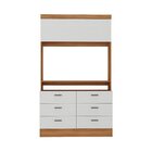 Estante Para Tv Até 42 Polegadas 204,5cmx120cm Viena 1 Porta