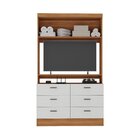 Estante Para Tv Até 42 Polegadas 204,5cmx120cm Viena 1 Porta