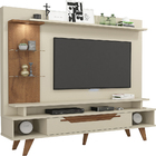 Estante Para Tv Até 46 Polegadas Com Led E Prateleiras De Vid