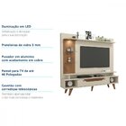 Estante Para Tv Até 46 Polegadas Com Led E Prateleiras De Vid