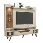 Estante Para Tv Até 46 Polegadas Com Led E Prateleiras De Vid