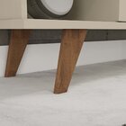 Estante Para Tv Até 46 Polegadas Com Led E Prateleiras De Vid