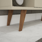 Estante Para Tv Até 46 Polegadas Com Led E Prateleiras De Vid