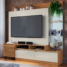 Estante Para Tv Até 50 Polegadas 1 Porta 2 Gavetas Naturalle/