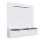 Estante Para Tv Até 50 Polegadas Com Prateleira  Branco