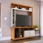 Estante Para Tv Até 50 Polegadas Hill 2 Portas Freijó/off Whi