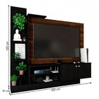 Estante Para Tv Até 50 Polegadas Home Theater 2 Portas Castan