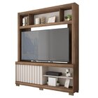 Estante Para Tv Até 55 Polegadas Com Ripado Cinne Espresso Mó