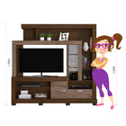 Estante Para Tv Até 55 Polegadas Grand Acácia Linea Brasil