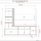 Estante Para Tv Até 60 Polegadas 2 Portas Fizz Plus Madetec