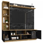 Estante Para Tv Até 60 Polegadas Prestige 2 Portas Preto Fosc