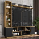 Estante Para Tv Até 60 Polegadas Prestige 2 Portas Preto Fosc