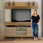 Estante Para Tv Até 60 Polegadas Texas Cinamomo/off White