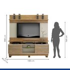 Estante Para Tv Até 60 Polegadas Texas Cinamomo/off White