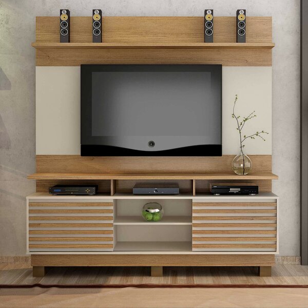 Estante Para Tv Até 60 Polegadas Texas Cinamomo/off White