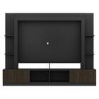 Estante Para Tv Até 65" Multimóveis Oslo Fg3395 Preta/tenerife