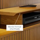 Estante Para Tv Até 65 Polegadas Ares  Cumaru