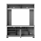 Estante Para Tv Até 65 Polegadas Belaya 2 Portas Freijó/off W