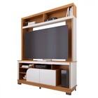 Estante Para Tv Até 65 Polegadas Belaya 2 Portas Freijó/off W