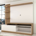 Estante Para Tv Até 65 Polegadas Escandinávia 1 Porta Com Led