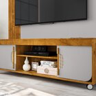 Estante Para Tv Até 65 Polegadas Maragogi 191cm X 160cm Natur