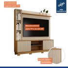 Estante Para Tv Até 65 Polegadas Montenegro Off White/cinamomo