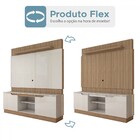 Estante Para Tv Até 70 Polegadas Albuquerque 2 Portas Ripado