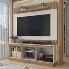 Estante Para Tv Até 70 Polegadas Albuquerque 2 Portas Ripado