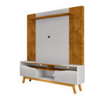 Estante Para Tv Até 75 Polegadas Atalaia 2 Portas Naturalle/o