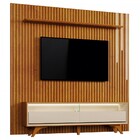 Estante Para Tv Até 75 Polegadas Áustria 2 Gavetas Com Led Ca