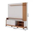 Estante Para Tv Até 75 Polegadas Boss 2 Portas Off White/frei