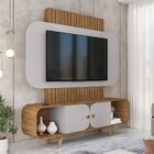 Estante Para Tv Até 75 Polegadas Embaú 2 Portas Cinamomo/off