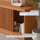 Estante Para Tv Até 75 Polegadas Valencia New 2 Portas 100% M