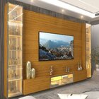 Estante Para Tv Até 90 Polegadas 217,6cmx293cm Com Porta Refl