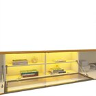 Estante Para Tv Até 90 Polegadas 293cm Com Porta Reflecta Led