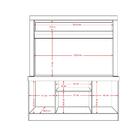 Estante Para Tv Com 2 Portas Carraro