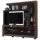 Estante Para Tv Com 7 Prateleiras Grand Acácia Cacau Brilho